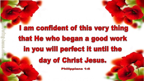 Philippians 1:6 This One Thing (devotional)05:25 (red)